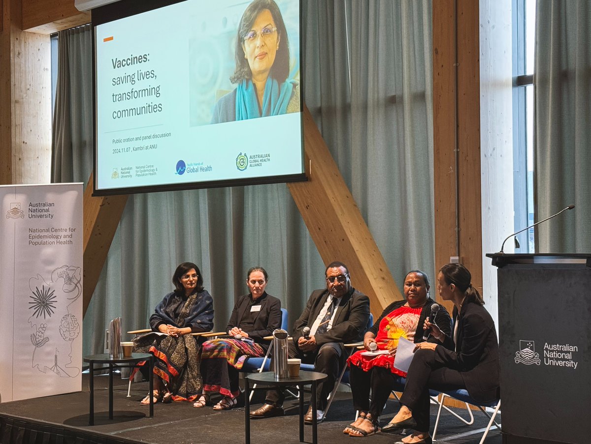 ANUPopulationHealth (@anupophealth) on Twitter photo "Never waste a good crisis."
Tonight at <a href="/ourANU/">ourANU</a>, Dr Esperanza Martinez moderated a powerful panel with <a href="/SaniaNishtar/">Dr Sania Nishtar</a> <a href="/gavi/">Gavi, the Vaccine Alliance</a>, Dr Paulus Ripa from #WHPHA, Dr Sarah Sheridan <a href="/NCIRS/">NCIRS</a> & <a href="/UOW/">UOW</a> PhD candidate Rebecca Emori on #VaccineEquity and improving access amid challenges.#GlobalHealth "Never waste a good crisis."
Tonight at <a href="/ourANU/">ourANU</a>, Dr Esperanza Martinez moderated a powerful panel with <a href="/SaniaNishtar/">Dr Sania Nishtar</a> <a href="/gavi/">Gavi, the Vaccine Alliance</a>, Dr Paulus Ripa from #WHPHA, Dr Sarah Sheridan <a href="/NCIRS/">NCIRS</a> & <a href="/UOW/">UOW</a> PhD candidate Rebecca Emori on #VaccineEquity and improving access amid challenges.#GlobalHealth