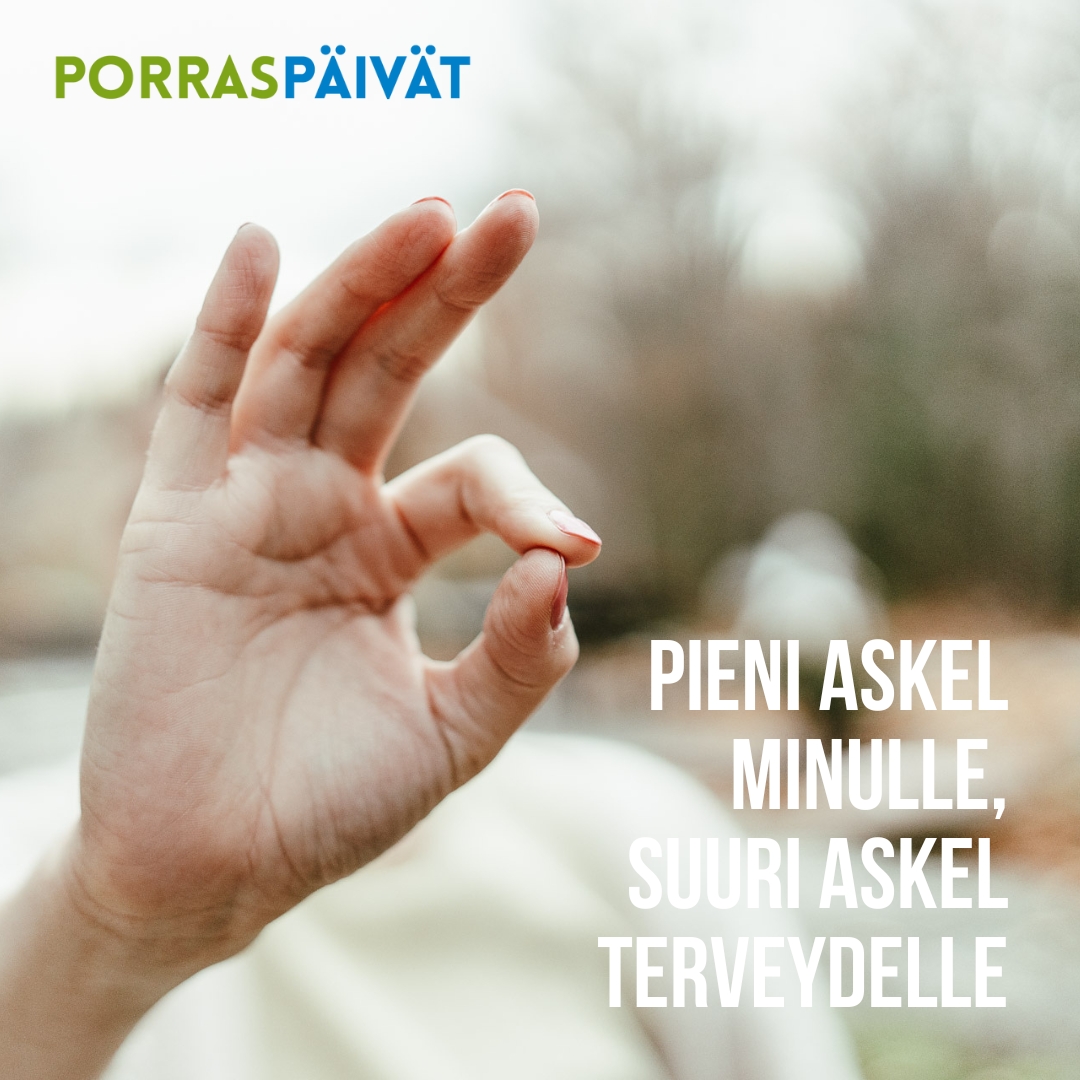 Torstai on toivoa täynnä! 🤩😍 Ajattelepa, millaisen hyvän teon olet tehnyt terveydellesi, kun olet tällä viikolla suunnannut hissin sijasta portaisiin. Kyllä siitä hyvästä saa taputtaa itseään olalle. Ja hei, taputa sitä (työ)kaveriakin - hyvin te vedätte molemmat! 💪🏼💪🏼