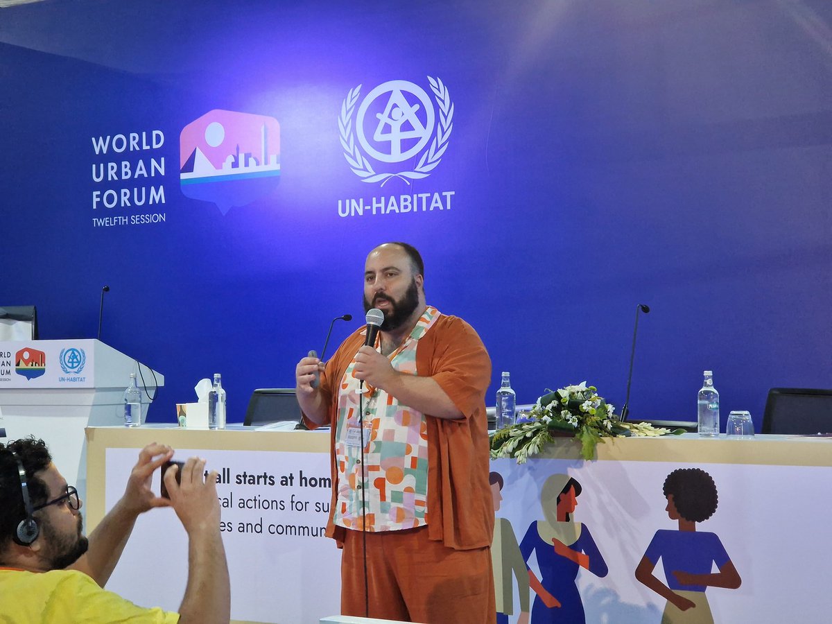 Habitat International Coalition - HIC (@habitat_intl) on Twitter photo 🗣Everyone has something to bring to the table <a href="/lorena_zarate_/">Lorena Zárate Soneyra 🌈</a>
Listening to what commoning means to people and the potencial of innovative management of public services between local governments and communities
Trainning event with <a href="/Right2CityGP/">#RightToTheCity Global Platform</a> and <a href="/uclg_org/">United Cities</a> at #WUF12 🗣Everyone has something to bring to the table <a href="/lorena_zarate_/">Lorena Zárate Soneyra 🌈</a>
Listening to what commoning means to people and the potencial of innovative management of public services between local governments and communities
Trainning event with <a href="/Right2CityGP/">#RightToTheCity Global Platform</a> and <a href="/uclg_org/">United Cities</a> at #WUF12