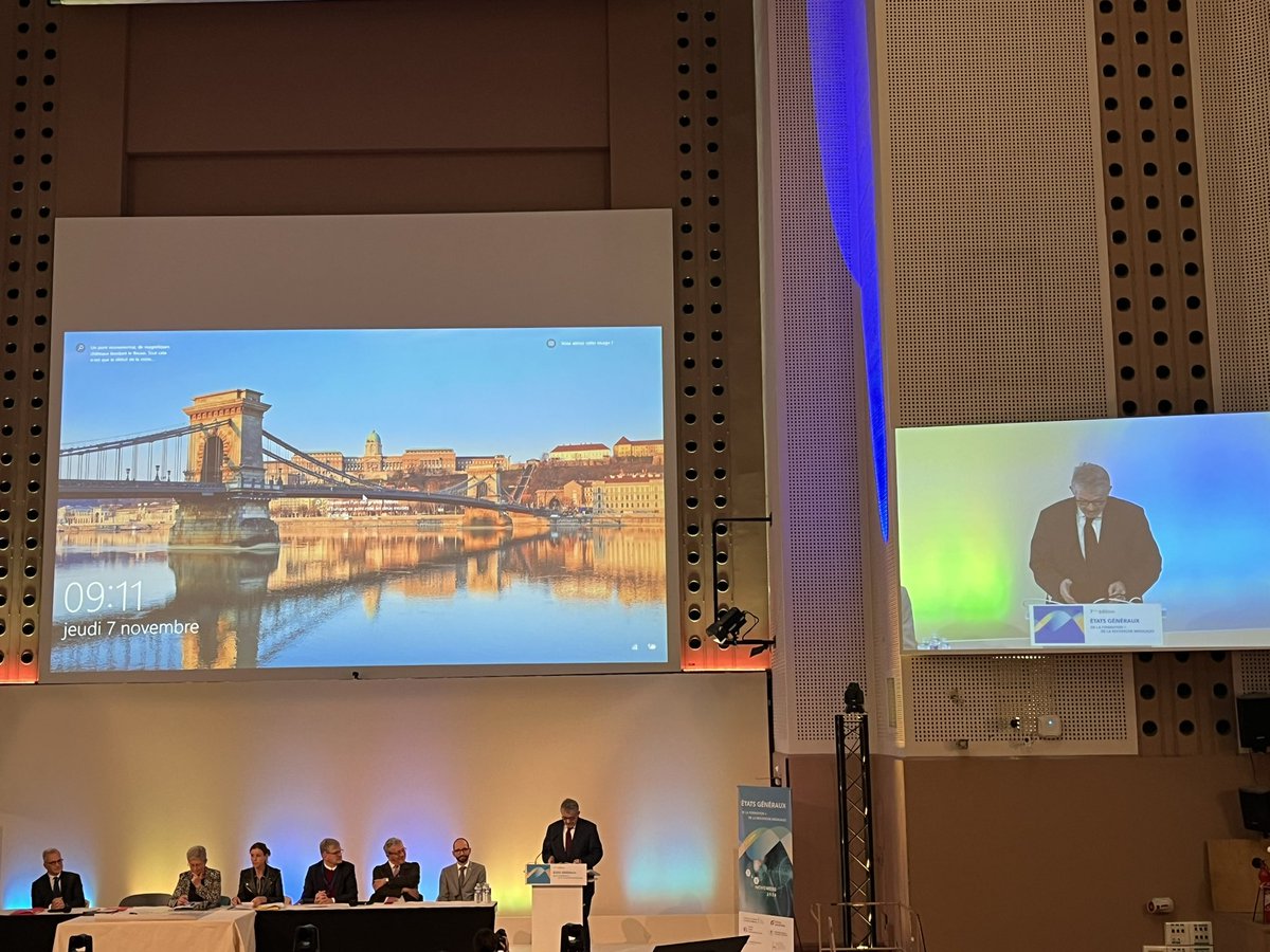 Conf Doyens Pharmacie (@doyenspharma) on Twitter photo États généraux de la formation et recherche 2024 : le ministre <a href="/patrickhetzel/">Patrick Hetzel</a> déclare que la « réforme des études de santé mériterait d’être classée grande cause nationale ». États généraux de la formation et recherche 2024 : le ministre <a href="/patrickhetzel/">Patrick Hetzel</a> déclare que la « réforme des études de santé mériterait d’être classée grande cause nationale ».