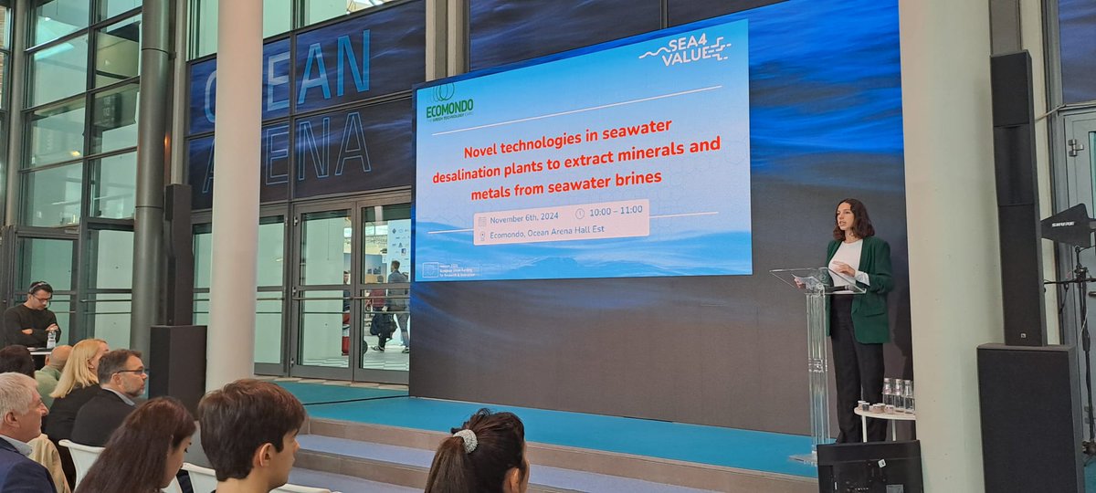 🌊Ahir es va dur a terme l'esdeveniment final del projecte <a href="/Sea4value/">Sea4Value</a> en el marc de la fira <a href="/Ecomondo/">Ecomondo</a> on @aina_amengual del CWP va moderar la sessió.

✔️Van participar més de 30 assistents i es van presentar:

⚙️Resultats finals
⚙️Tecnologies desenvolupades
⚙️Laboratori mòbil