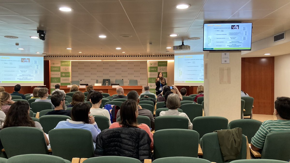 En la 1a ponència de la Jornada #MPOC i #Asma , la Dra. <a href="/yulianapascualg/">Yuliana 🌸</a> ens guia en el diagnòstic, tractament i atenció dels pacients d’edat avançada amb MPOC.