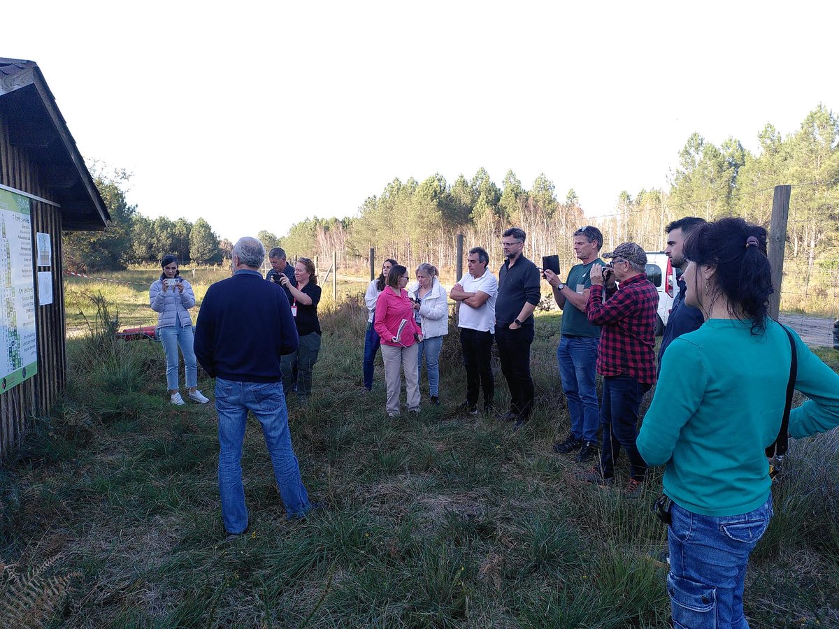 <a href="/IEFCPlantForest/">Institut Européen de la Forêt Cultivée</a>  <a href="/neiker_BRTA/">NEIKER</a> and INRAE connections. Visit by the New Zealand and Australian delegations on the resilience of planted forests. Enthusiastic and promising exchanges ongoing!