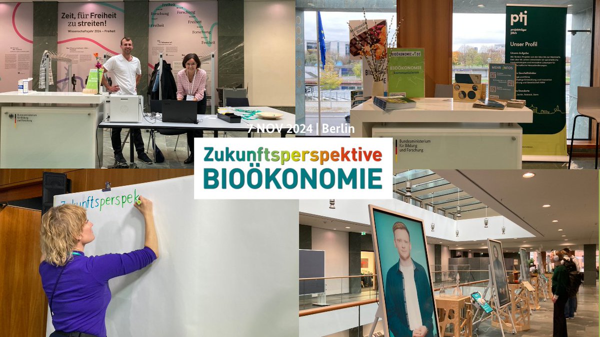 biooekonomieDE's tweet image. Die #ZukunftBioökonomie ist vorbereitet! Seid ihr bereit? Jetzt im Bundesministerium für Bildung und Forschung @BMBF_Bund!
