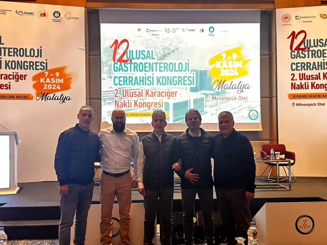 12. Ulusal Gastroenteroloji Cerrahisi ve 2. Ulusal Karaciğer Nakli Kongresi için...
Depremde kaybettiklerimizin anısına...
Malatya'dayız...
<a href="/CerrahiTurk/">Türk Cerrahi Derneği</a> <a href="/TKRCD_/">TKRCD</a> <a href="/HpbTurk/">Türk HPB Cerrahi Derneği</a> <a href="/Cerrahi_Onko/">Cerrahi Onkoloji Derneği</a> <a href="/ubmcd/">BMCD</a> <a href="/bmcd_tsmbs/">BMCD_TSMBS</a> <a href="/GastroCerrahi/">Gastroenteroloji Cerrahisi Derneği</a>