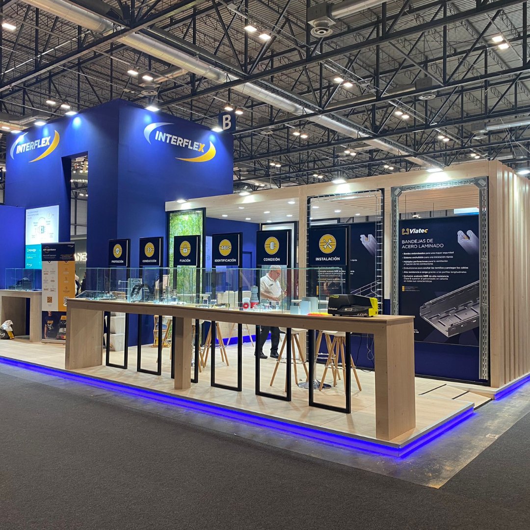 INTERFLEX_SL's tweet image. ¡Te esperamos en nuestro stand de @Matelec_ A16 del Pabellón 6!
Ven a descubrir nuestra nueva identidad y una línea de branding totalmente renovada que te sorprenderá. 🚀 Estamos listos para mostrarte una imagen fresca, moderna y cargada de innovaciones pensadas para ti.