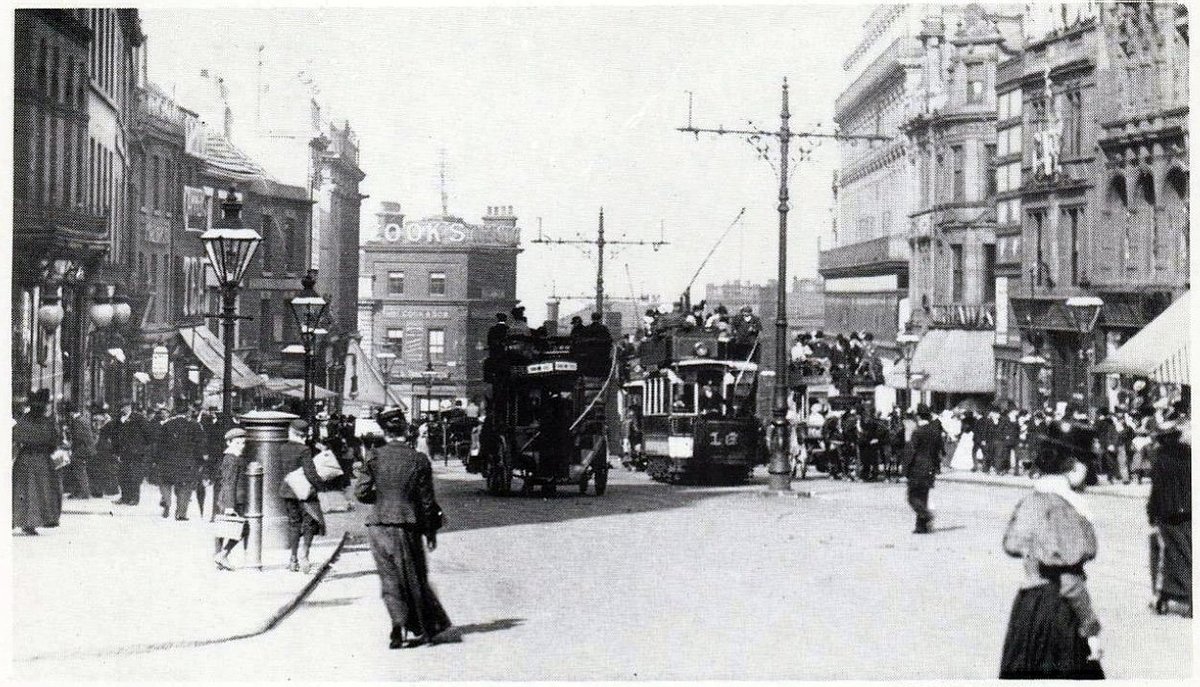 Sheffield High Street around 1900