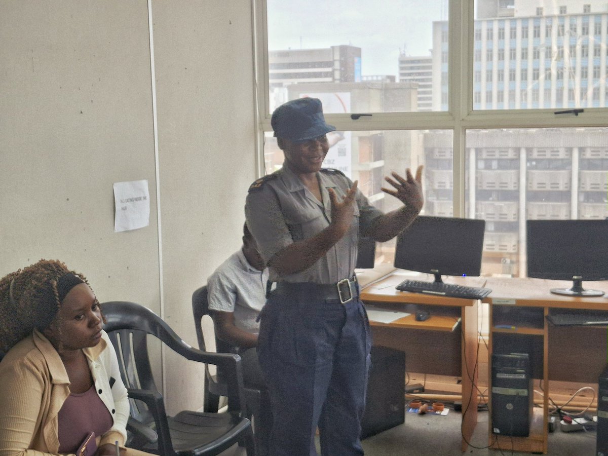 👮🏿‍♀️👮🏾‍♀️ Uniforms with purpose! Pictured: Two of our police uniforms—a daily use uniform designed for physical tasks like visiting scenes of violence, and a lighter summer uniform for warmer days. All uniforms are issued at no cost, tailored for different roles and scenarios.