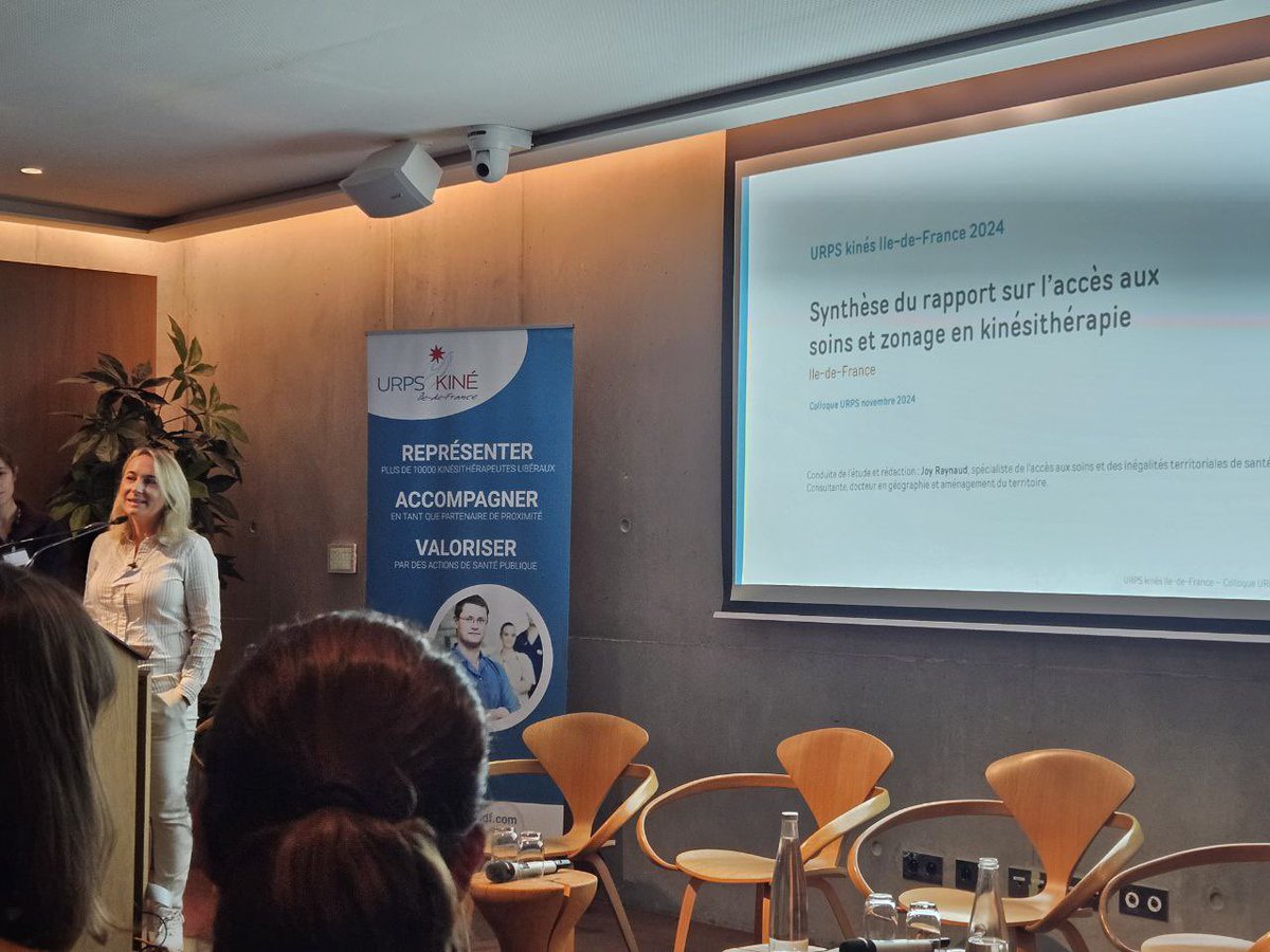 Restitution de l'enquête : #zonage et accès aux soins de kiné en IDF 

Retours par <a href="/Joy_Raynaud/">Joy Raynaud</a> , voici les combats :
🔅Accès aux soins pour nos patient•e•s
🔅Maintien de #Kiné en IDF
🔅Recentrer sur les 1er concerné•e•s : les #EtuKiné 

Les conclusions sont les suivantes🔻