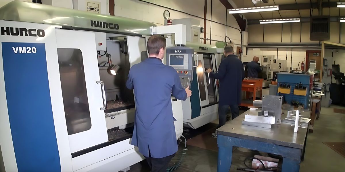 form_mould's tweet photo. Our Hurco VM20 in all its glory. 🌟

This machine features a high powered spindle (operating at 10,000RPM), an automatic tool changer, and it runs from a Winmax control system.

These features alone make it an absolute dream to work on!

#UKMfg #UKManufacturing #PlasticParts https://t.co/kiKyrnkbAG