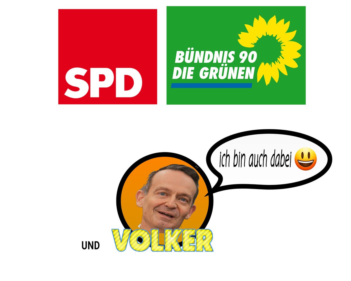 Toomuch4today's tweet image. That it's finally me and you, and you and me
Just us, and your friend Volker
Do-do-do-do-do-do, Volker
Do-do-do-do-do-do, Volker
#Wissing