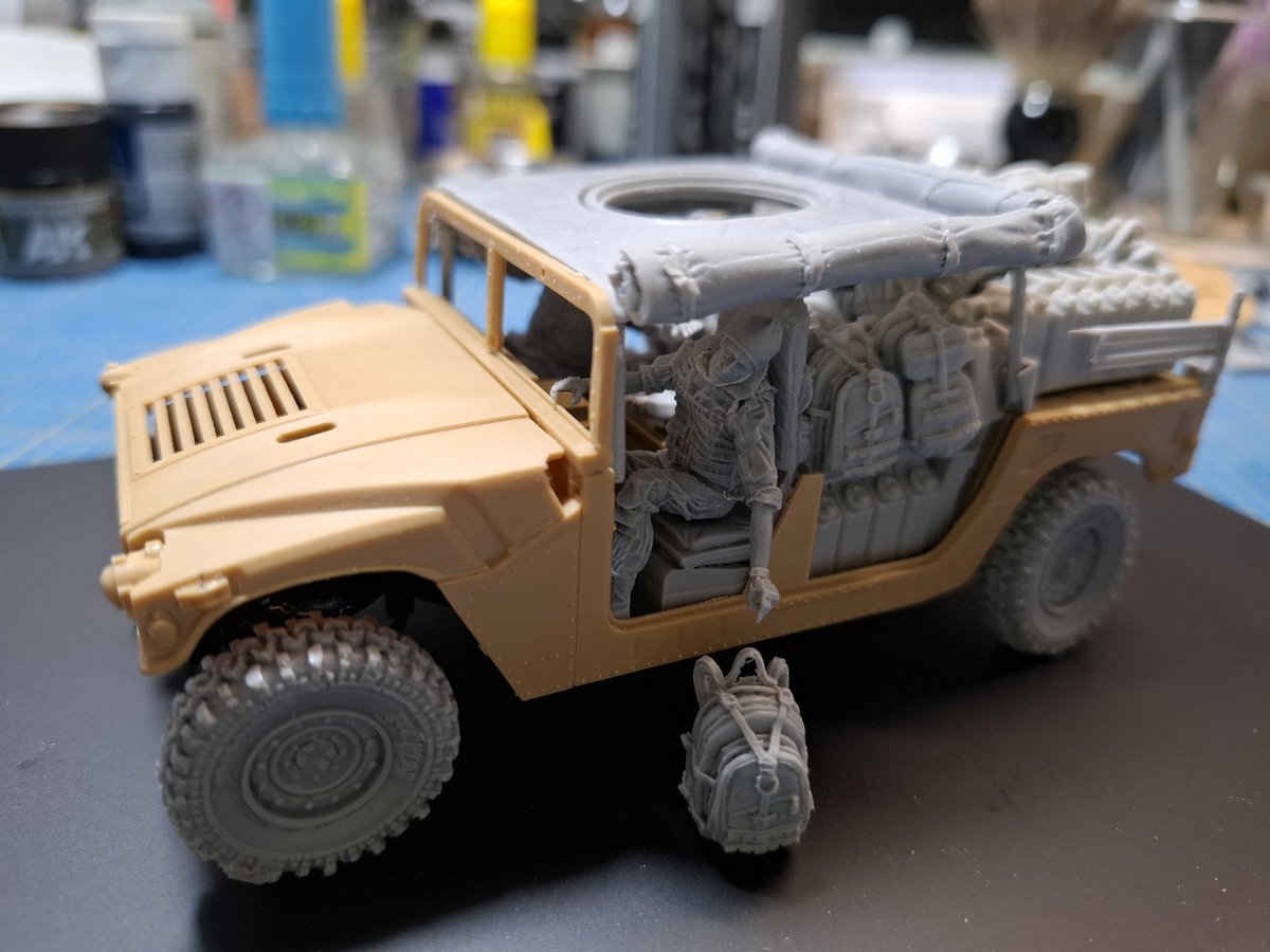 sebaer82's tweet image. Academy HMMWV personalized 1/35
status: some more compilations- and fit checks
#135scale #academymodels #hmmwv