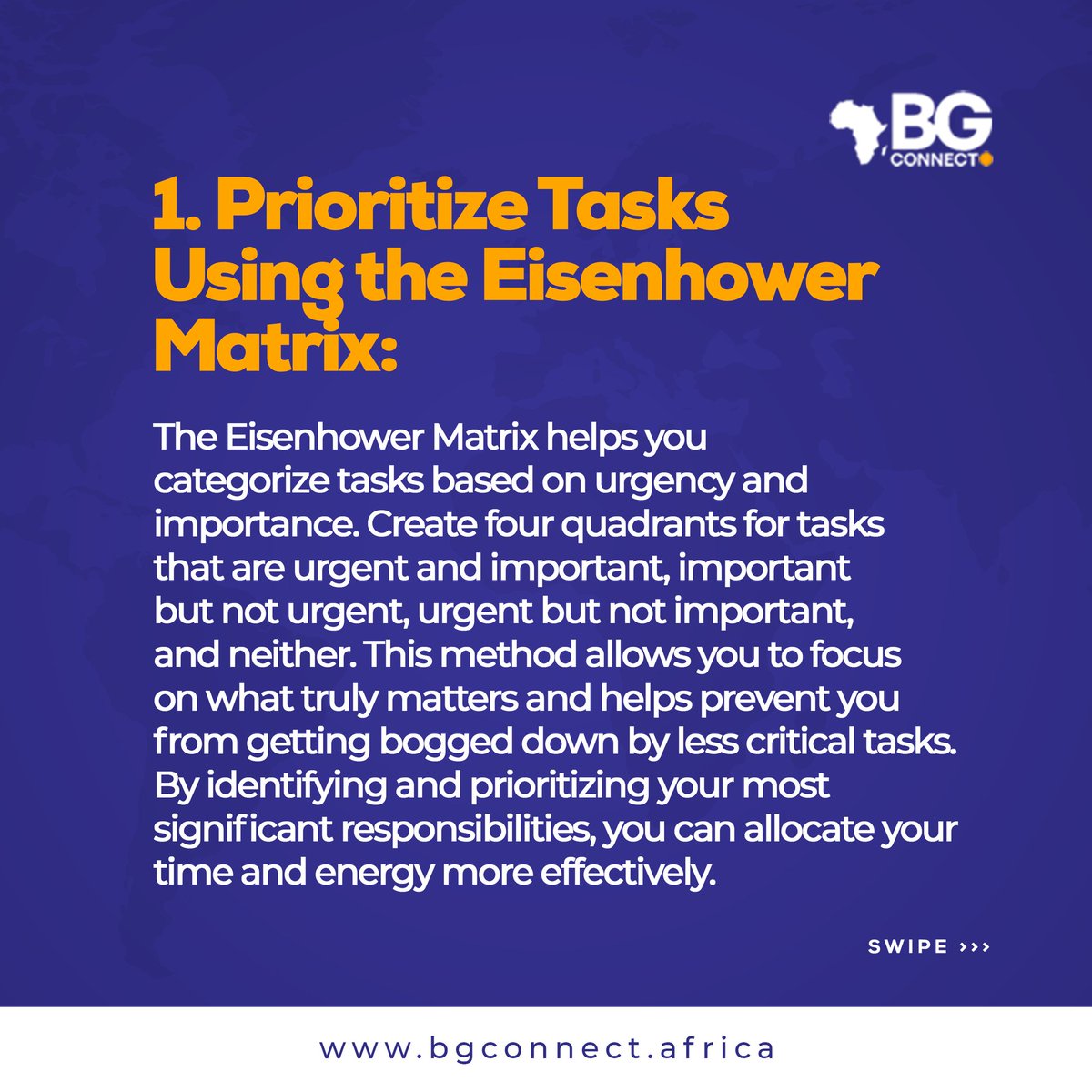 BgConnectAfrica's tweet photo. Balance is everything! ⚖️ 

Implement these time management strategies to optimize your workflow and enjoy your PhD experience to the fullest. You’ve got this

Do not let financial limitations hold you back from a PhD in the USA. BGConnect Africa’s proven expertise https://t.co/eYLpjQ0fAX