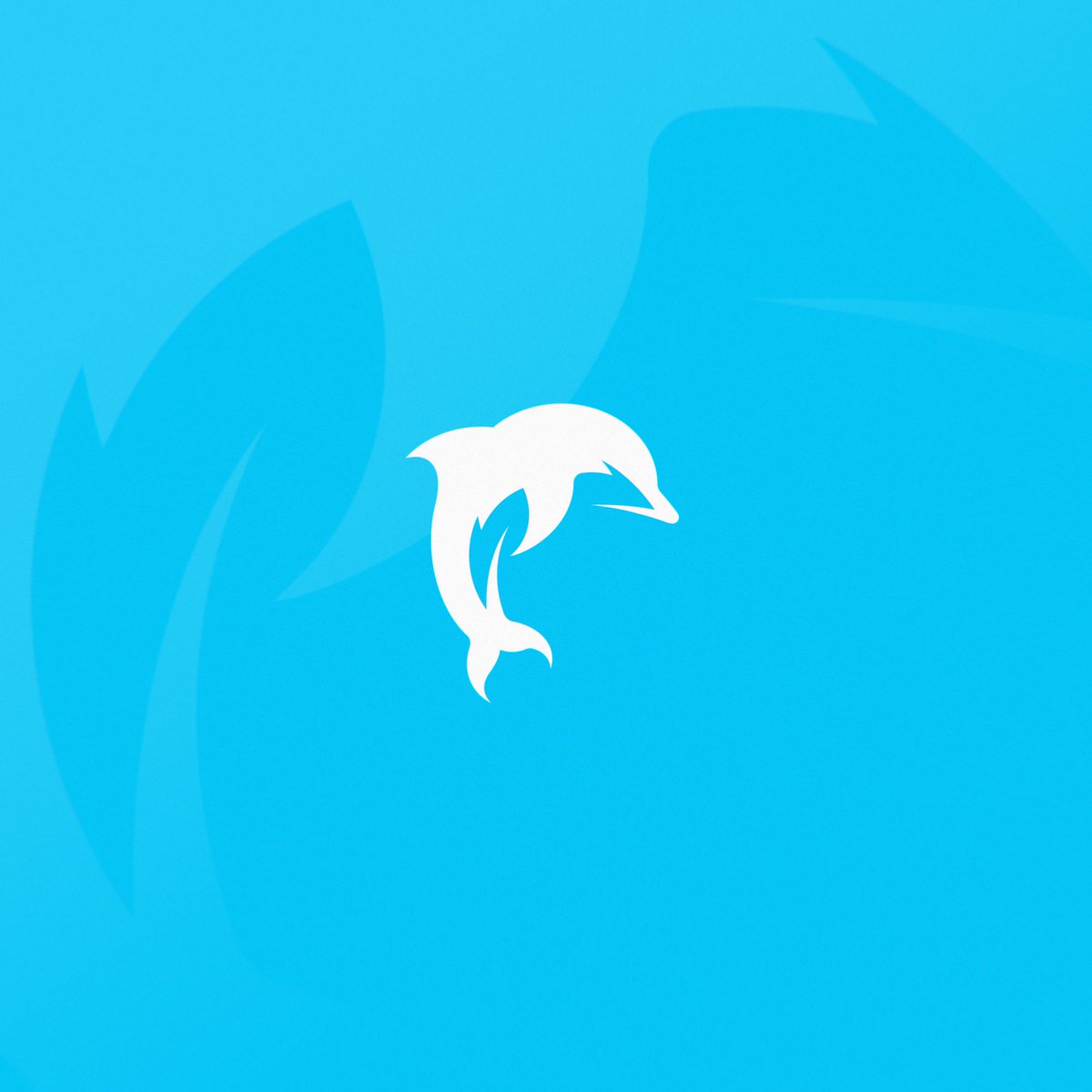 52_dzn's tweet photo. イルカ🐬をコンセプトにロゴ作成しました！ https://t.co/uVfnCNajnN