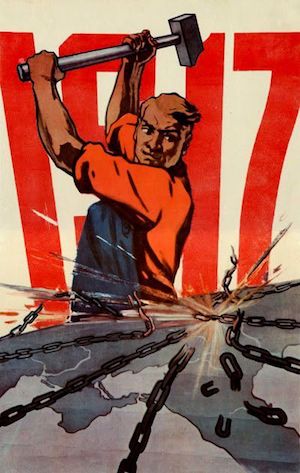 Le 7 nov 1917, les exploités prirent le pouvoir en Russie. Pour la 1ère fois, un pouvoir appelait à la révo mondiale et tentait d'édifier une économie communiste. Une 1ère tentative qui s'est brisée sur le stalinisme, mais qui reste la preuve qu'une autre société est possible.