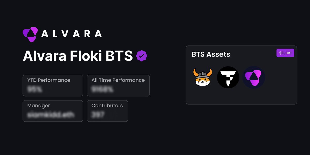 thelordschef's tweet photo. Step into the future of token baskets with @AlvaraProtocol!
Step 1: Name & Logo
Step 2: Choose Tokens
Step 3: Set Weights
Step 4: Mint at NAV
Begin your journey with #BTSFactory and take a leading role in the tokenized asset revolution! $ALVA at the forefront of this innovation! https://t.co/QzRdnS8EYW