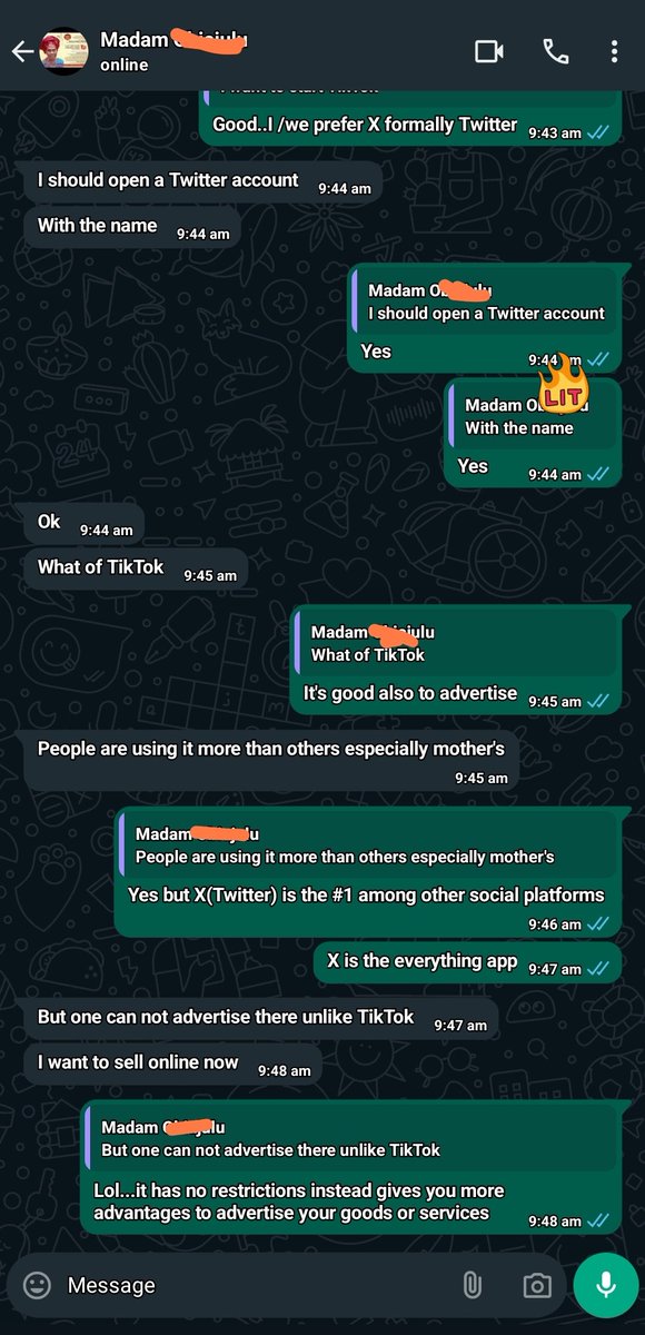 EfeBliss's tweet photo. @BdBUCHub , we're not only bringing small business owners to create something bigger but also make sure they understand that @X  is the #1 platform for businesses, News, politics, etc. 

We hope one day @elonmusk rewards us for this.

#BdBUC https://t.co/pGoM6e3UOs