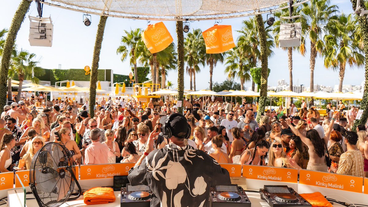 Good Times DJing in Ibiza ☀️🌴
