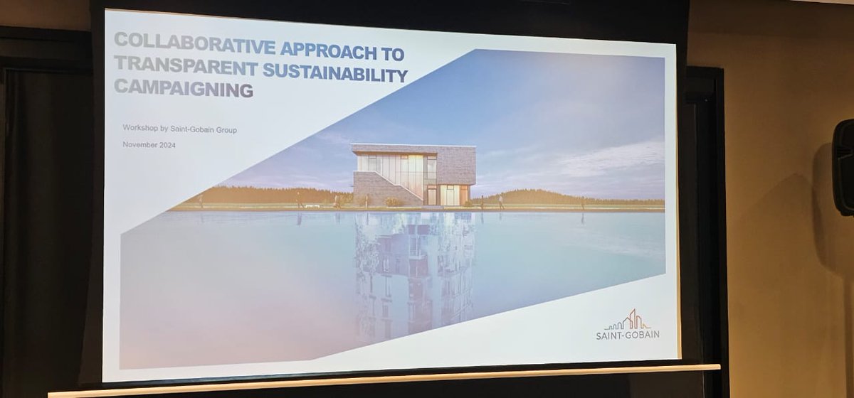 We hosted a workshop at this year's <a href="/GBCSA/">GBCSA</a> Convention lead by our #SaintGobain experts  on avoiding greenwashing. Thank you to everyone who joined #GBCSA24 #Greenwashing