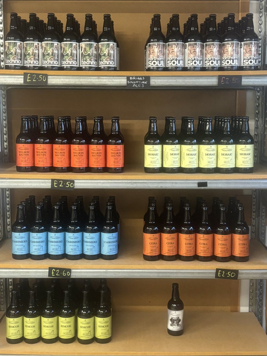 Mallinsons's tweet photo. We’ve got fully stocked shelves in our Little Shop of Bottles with a great selection of Mallys and BSA beers! We’re open Monday to Friday 10-3 apart from 8th November where we’ll be shutting at 1pm. For NATIONWIDE delivery via our webshop https://t.co/fvqUmXIKVZ Here’s to ya! https://t.co/PUmjgeBOru