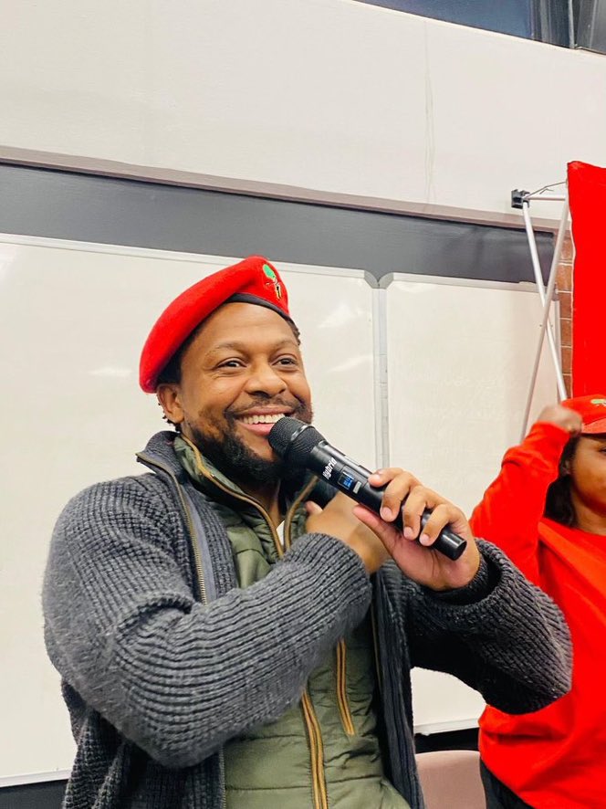 Dr. Ndlozi is a man of great integrity. He is a leader and a genuine revolutionary.  I met him in 2014 when I was at the EFF launch and I was struck by his humility. He is very ideologically clear. The EFF is truly blessed to have a leader like him.
