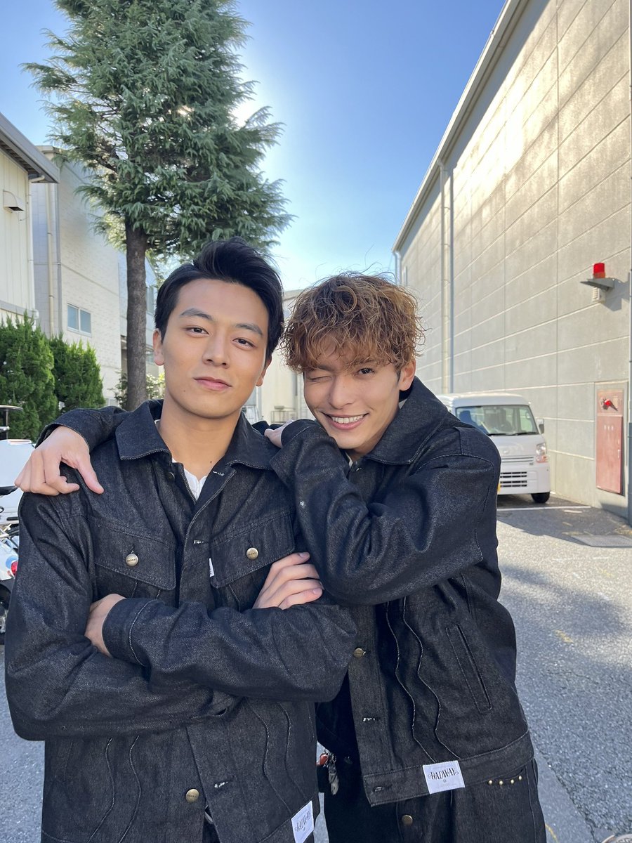 saitoryu616's tweet image. 理くんとお揃いコーデ

#BADWAY 
#また背伸び 
#いじられにきてるよね