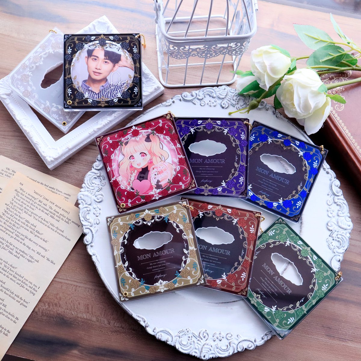 fanfancy AGF2024 アールヌーヴォーローズアクリルフレームグリーン