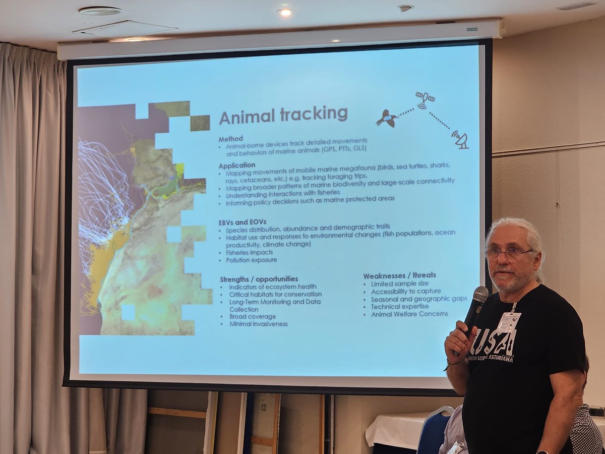 SeabirdEcology's tweet photo. Honored to be invited to the workshop 'The Future of Marine Biodiversity Monitoring in Europe' organized by @EU_Commission. Grateful for the chance to share insights on the potential of #AnimalTracking for enhancing #marine #monitoring efforts #MarineBiodiversity #Conservation https://t.co/2Xw7egySu1
