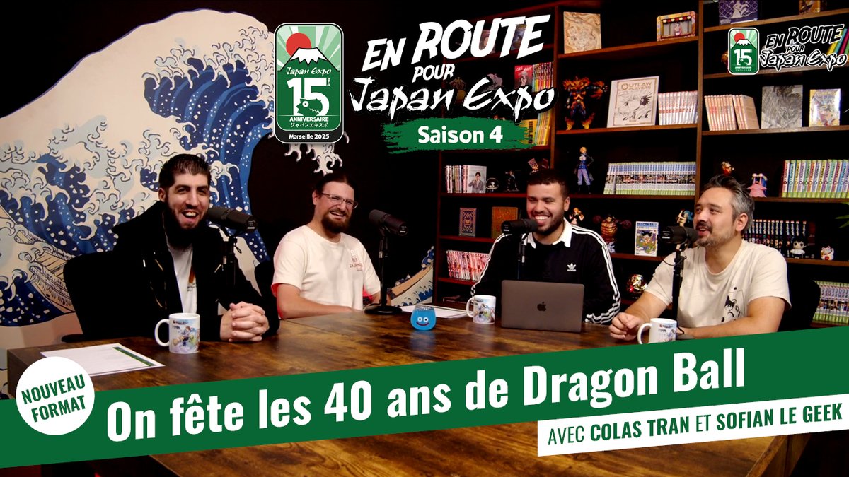 Sautez sur votre nuage magique !
Le replay de notre émission pour les 40 ans de Dragon Ball est dispo !
Avec <a href="/ColasTran/">Colas Tran</a> et <a href="/SofianLeGEEK/">Sofian Le GEEK</a>, on revient sur l'histoire de ce classique du manga qui continue de marquer de nouvelles générations !

👉  youtube.com/watch?v=-kQnAi…