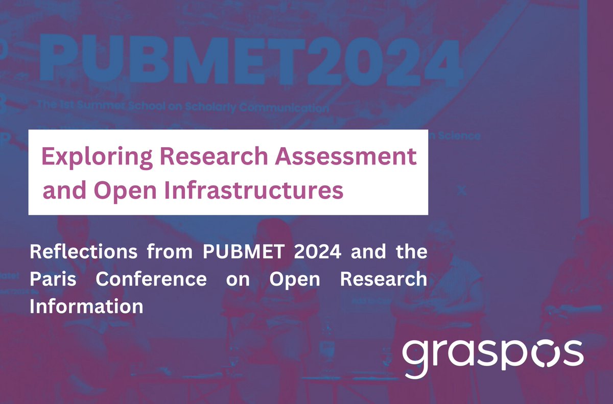 GraspOS (@graspos_project) on Twitter photo 📰In a news piece on #ResearchAssessment & #OpenRIs, <a href="/eLibraryDude/">Fotis Mystakopoulos</a> reflects on the @PubMet Conference & the Paris Conference on Open Research Information <a href="/BarcelonaDORI/">Barcelona Declaration on Open Research Information</a>, highlighting #GraspOS' role in monitoring research & advancing the ongoing reforms.
➡️ graspos.eu/exploring-rese… 📰In a news piece on #ResearchAssessment & #OpenRIs, <a href="/eLibraryDude/">Fotis Mystakopoulos</a> reflects on the @PubMet Conference & the Paris Conference on Open Research Information <a href="/BarcelonaDORI/">Barcelona Declaration on Open Research Information</a>, highlighting #GraspOS' role in monitoring research & advancing the ongoing reforms.
➡️ graspos.eu/exploring-rese…