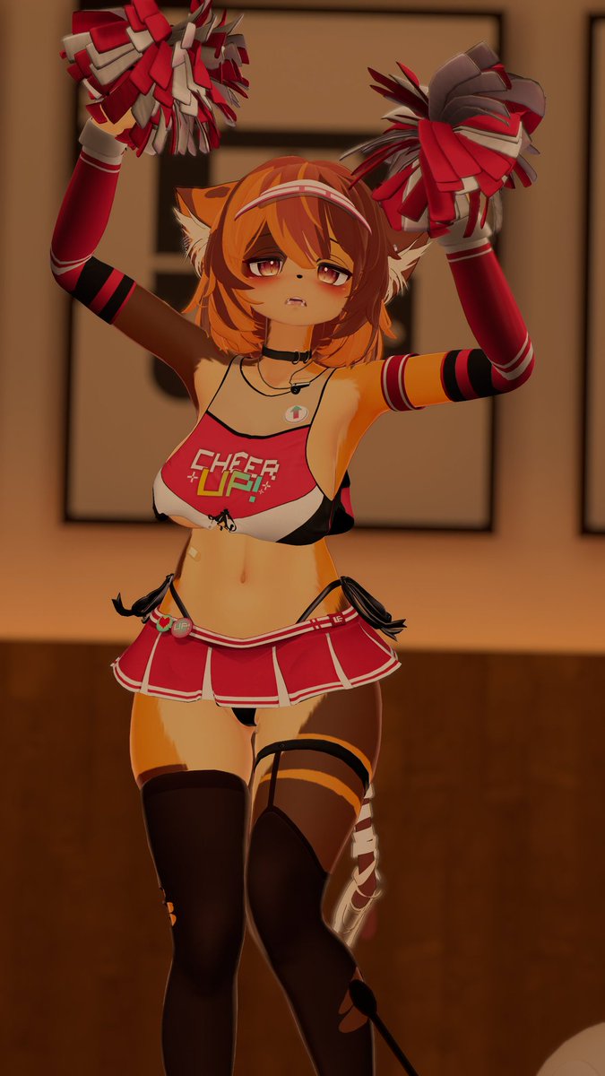 次回FANBOX下書き
チア服を着る三毛猫ちゃん……
VRCの写真を参考にしますが、VRCでは表現の難しいところを描ければなと思います☺️ 