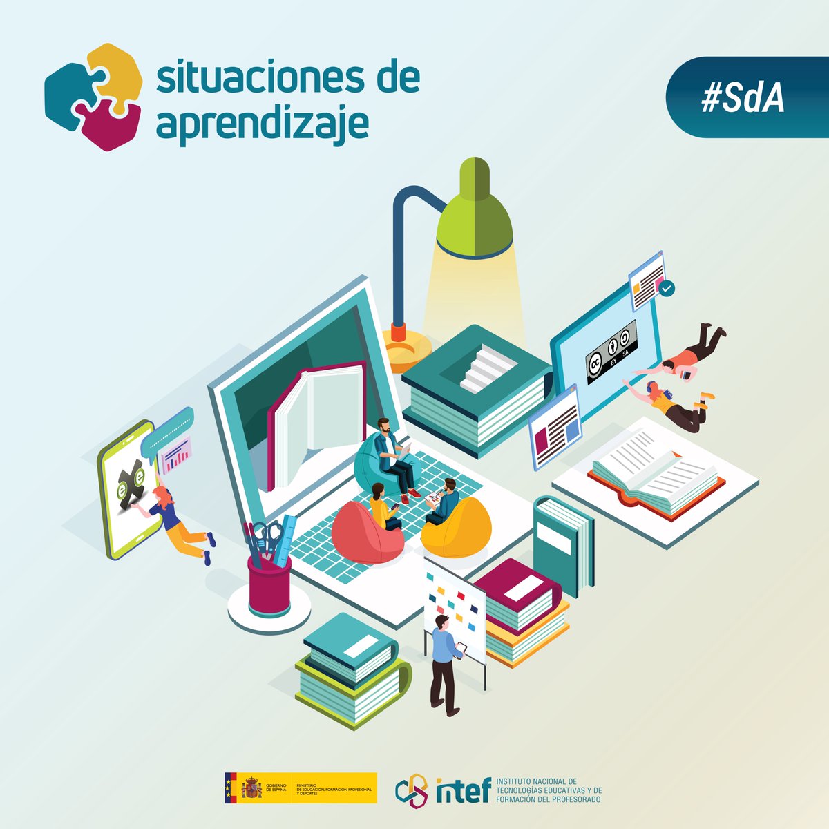 👁️¿Conoces el proyecto de situaciones de aprendizaje? Cerca de 200 #SdA #LOMLOE para aplicarlas en tu aula:

🔍Accesibles mediante un buscador
📇Organizadas según ciclos, cursos y materias
✍️Elaboradas con <a href="/exelearning_sp/">eXeLearning_spain</a> y con licencia abierta

🖱️intef.es/recursos-educa…