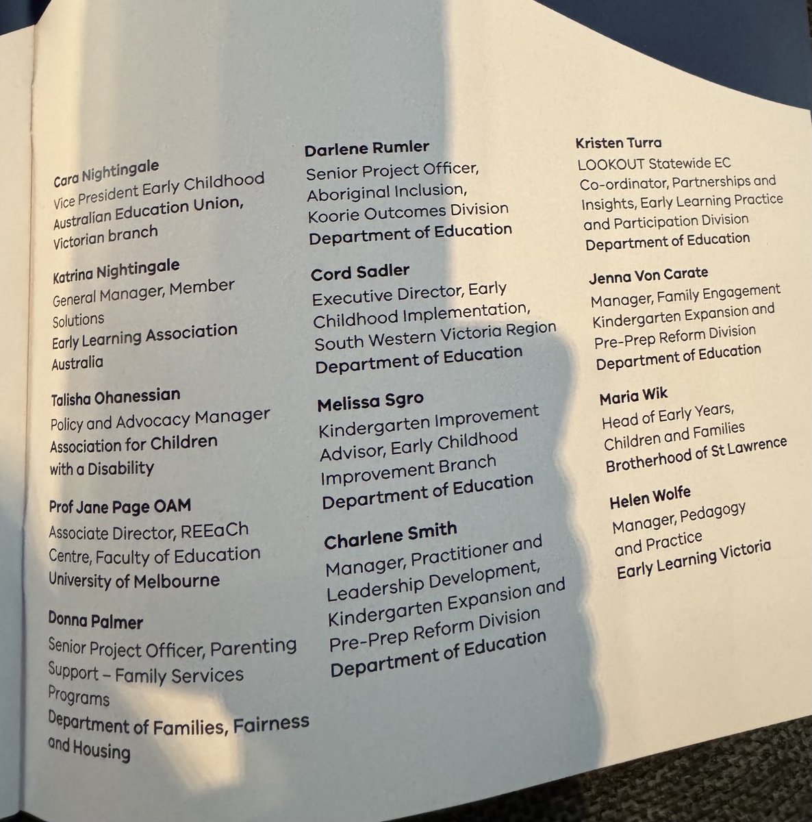 #VEYA Honoured to be part of this wonderful recognition of the early childhood education and care sector in Victoria- thank you Victorian Government ⁦<a href="/ELACCA_ORG_AU/">ELACCA.Org.AU</a>⁩ ⁦<a href="/VicGovDE/">Victorian Department of Education</a>⁩