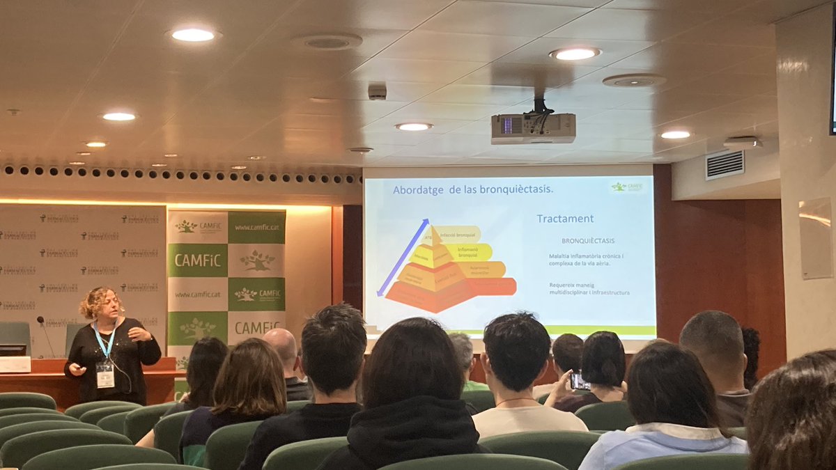 La 2a intervenció de la Jornada #MPOC i #Asma ha estat a càrrec de la Dra. <a href="/nsanchezruano/">Núria Sánchez Ruano</a> centrada en MPOC i bronquièctasis a través d’un cas clínic, on s’ha abordat el diagnòstic, la detecció i l’abordatge des de l’#AP