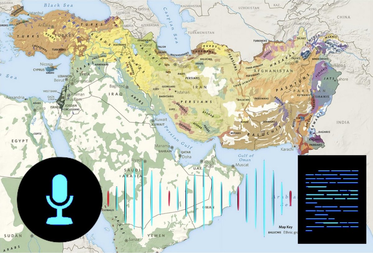 📣Speech technologies for Middle Eastern languages
Following our initiative to create parallel corpora, we are collecting audio data for speech recognition.
We need your help to record yourself while reading sentences in your language using our bot t.me/dolma_speech_b…
#nlproc