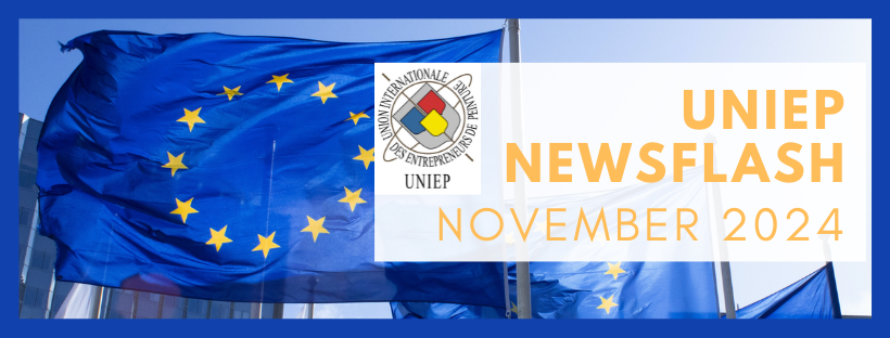 UNIEP Newsflash November 2024 is out!

It is available in
- English bit.ly/3NZyEIO
- French bit.ly/4fcVhWb
- German bit.ly/3AmEvVw