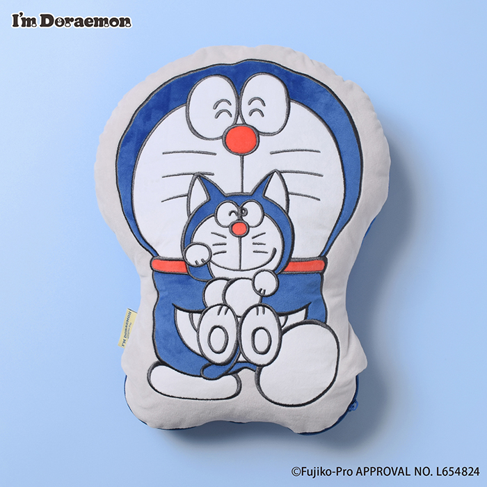 I'm Doraemon】「カムカムシリーズ」にブランケット in クッションが