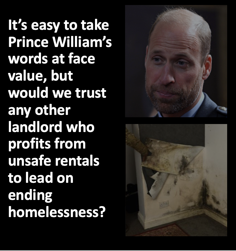 brewerelac's tweet photo. Prince William finds time to talk about global issues, but can’t spare a word on his freezing, mould-ridden rentals.
His silence says it all: he doesn’t care.
#PrinceOfPegging #ThatFamily #SlumlordWilly #RoyalFamily #AbolishTheMonarchy #RoyalCon https://t.co/GXMjRGO6KV
