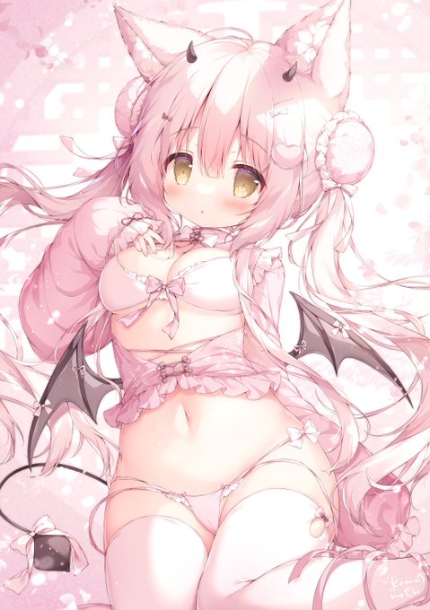 😈🩷
#いいおなかの日 