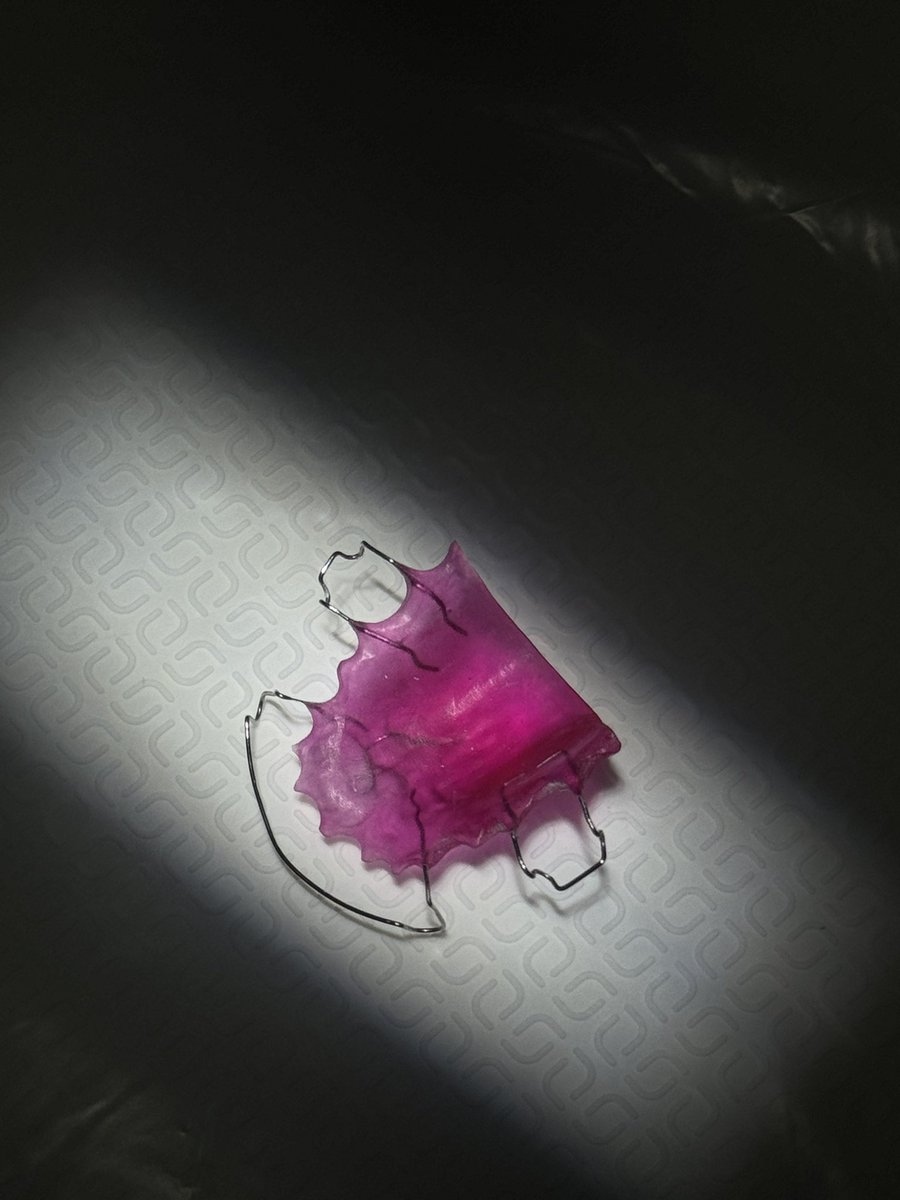 #ortho 
My first ortho appliance