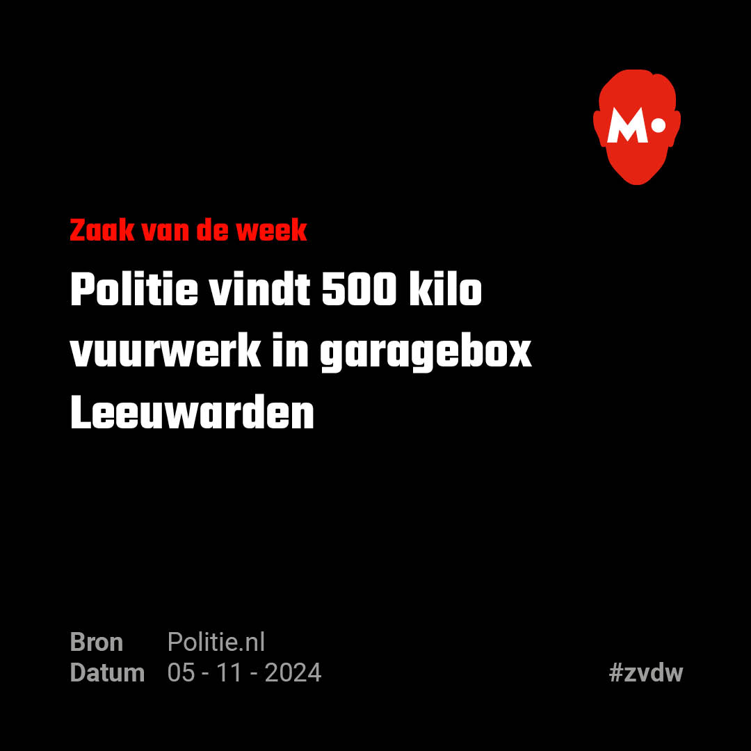 Illegaal vuurwerk aangetroffen in garageboxen Leeuwarden