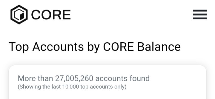 moini_nelson's tweet image. Always growing super fast🔥

27M UAW officially hit and 30M is next

Brace for even more aggressive increase in other key metrics for #Core.

#FocusOnCore