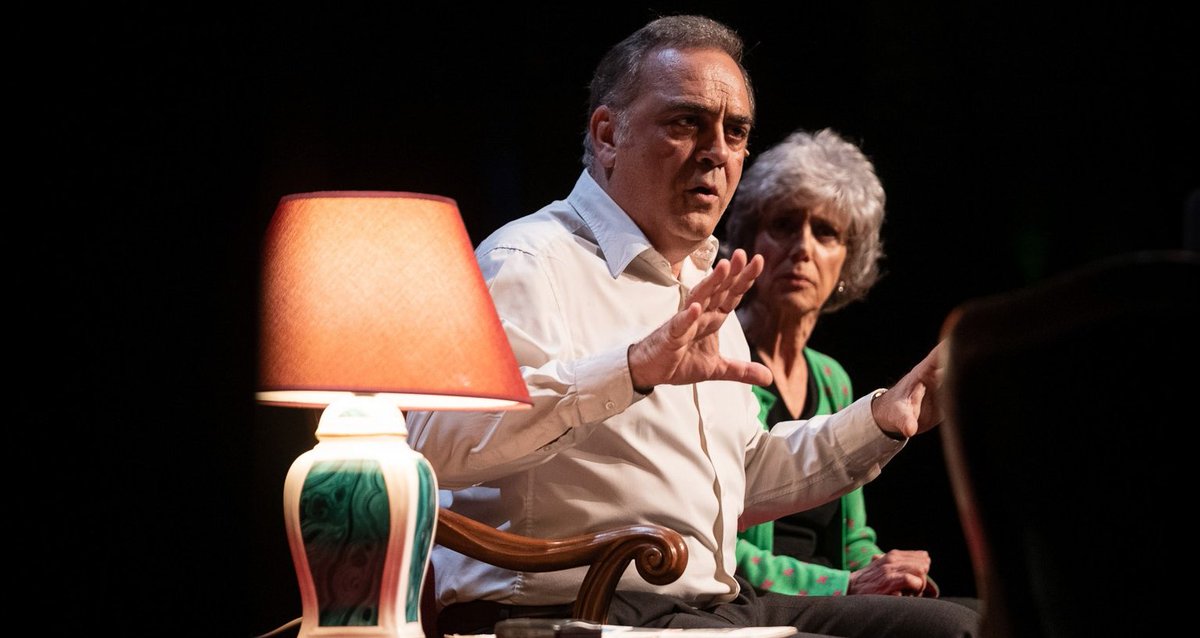 teatreprincipal's tweet photo. Pep #Tosar i Imma #Colomer 🔥 Els dos #carismàtics actors protagonitzen aquest divendres l'obra "Amb la claredat augmenta el fred", també amb Evelyn Arévalo.
Aquesta #comèdia és "un #esplèndid treball amb un Pep Tosar superb" @diariARA
📌 Divendres 8 ➡️ https://t.co/ll8AnstzRw https://t.co/hqtwD2M9jM