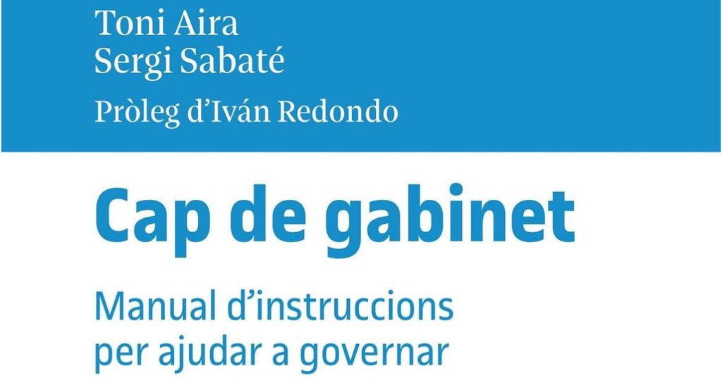 juliajimenezsan's tweet photo. Ahir a @debat_org vam tenir el plaer de rebre en @toniaira per tal que ens presentes el seu darrer llibre titulat: “Cap de Gabinet. Manual d’instruccions per ajudar a governar” 🙌🏽 https://t.co/IxRRDHLyoh