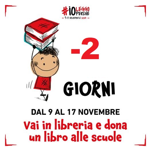 Bellisonus's tweet image. Manca pochissimo alla settimana di donazioni! 📷
Sabato 9 novembre #ioleggoperché entra nel vivo: pronti a invadere le librerie per donare libri alle scuole?
Non vediamo l’ora! 📷
#IlFuturoIniziaConUnLibro #ioleggoperché