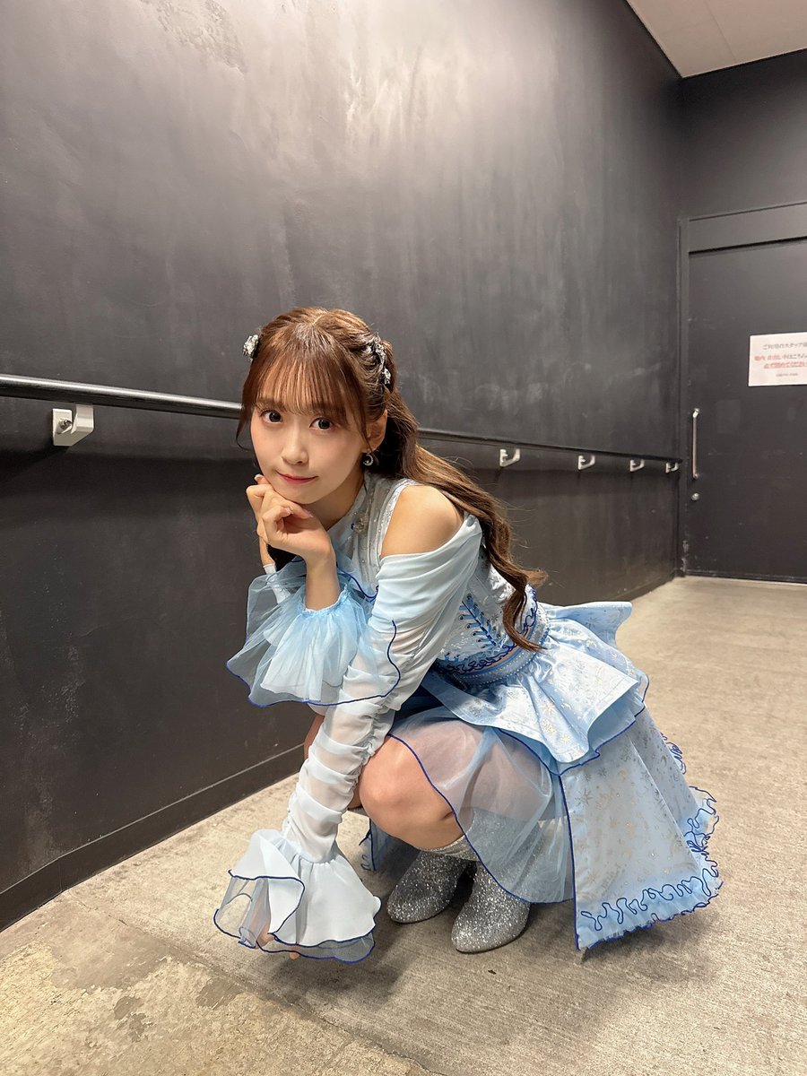 この衣装見たかったよね？どーぞっ🩵 #i_Ris初アリーナマジ見て