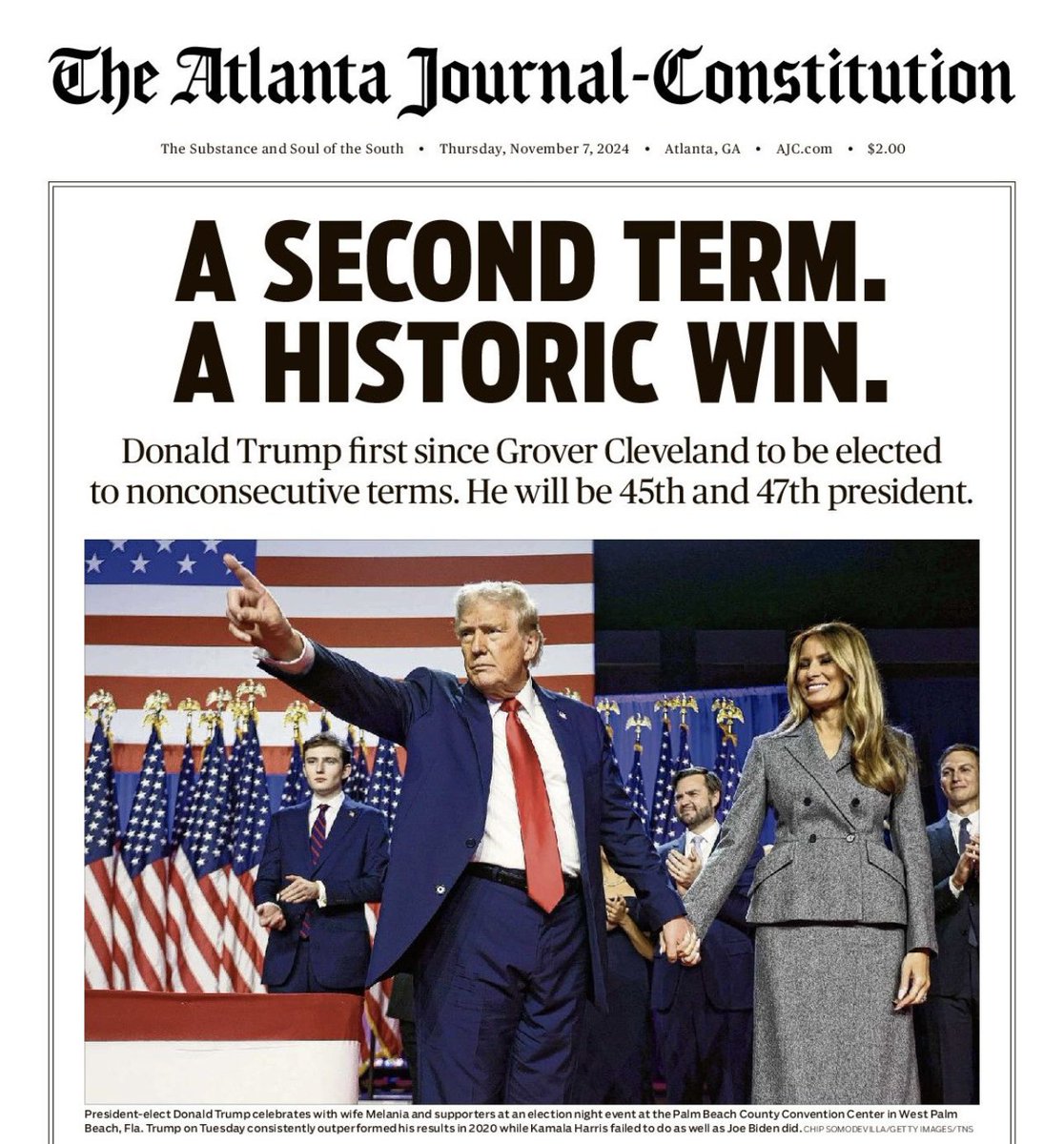 I’ve waited my entire life for a decent headline about Republicans in the <a href="/ajc/">Atlanta Journal-Constitution</a> 

Hang this picture in the Louvre

#gapol #gagop <a href="/realDonaldTrump/">Donald J. Trump</a>
