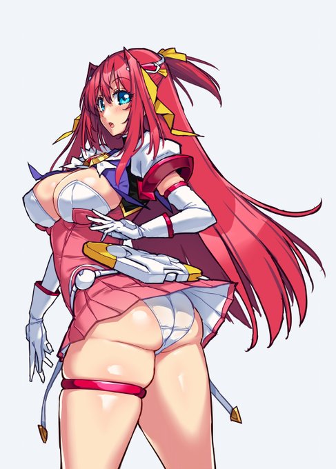 エスカレイヤーはパンツじゃなくてレオタードにスカートを着用しているだけなので中身が見えても脱げても問題ない 