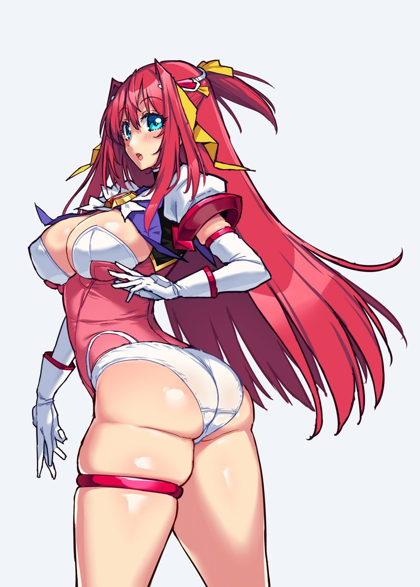 エスカレイヤーはパンツじゃなくてレオタードにスカートを着用しているだけなので中身が見えても脱げても問題ない 