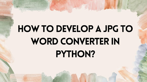 AegisSoftTech's tweet image. Creating a JPG to Word Converter in #Python Made Easy!
Read More @ bit.ly/4ffHXjS
#PythonDevelopment #PythonSolutions #JPGtoWordConverter #AegisSofttech